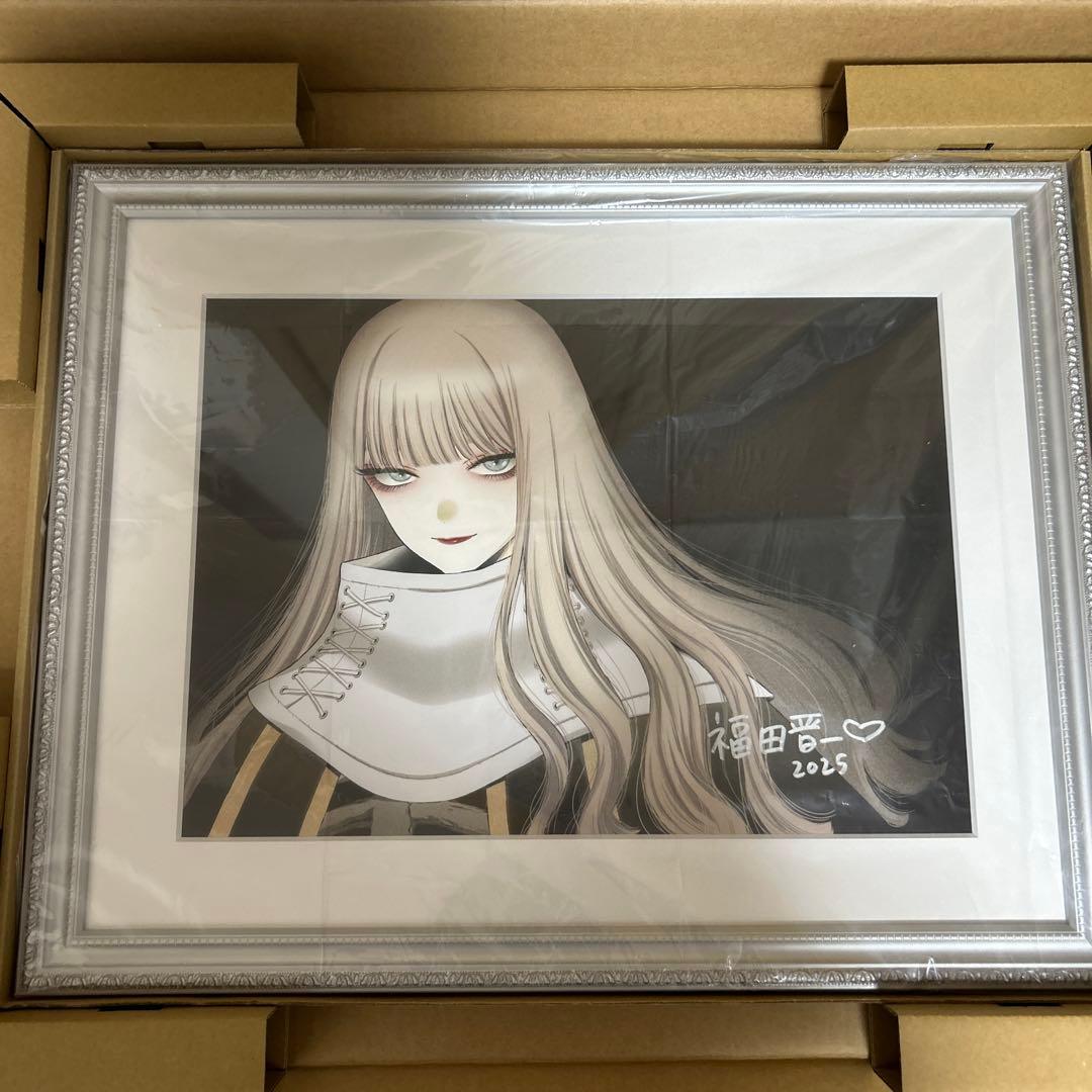 着せ恋展 福田晋一直筆サイン入り複製原画 <Haniel>