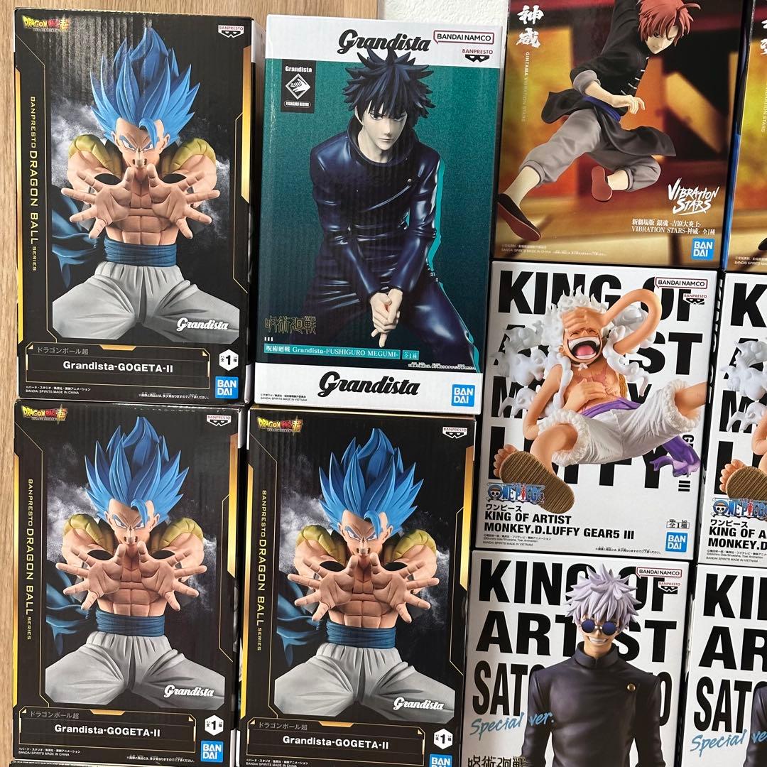 31点セット　呪術廻戦 ドラゴンボール ナルト ワンピース 銀魂 フィギュア