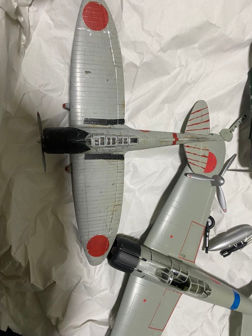 戦闘機　零戦　プラモデル　ジャンク