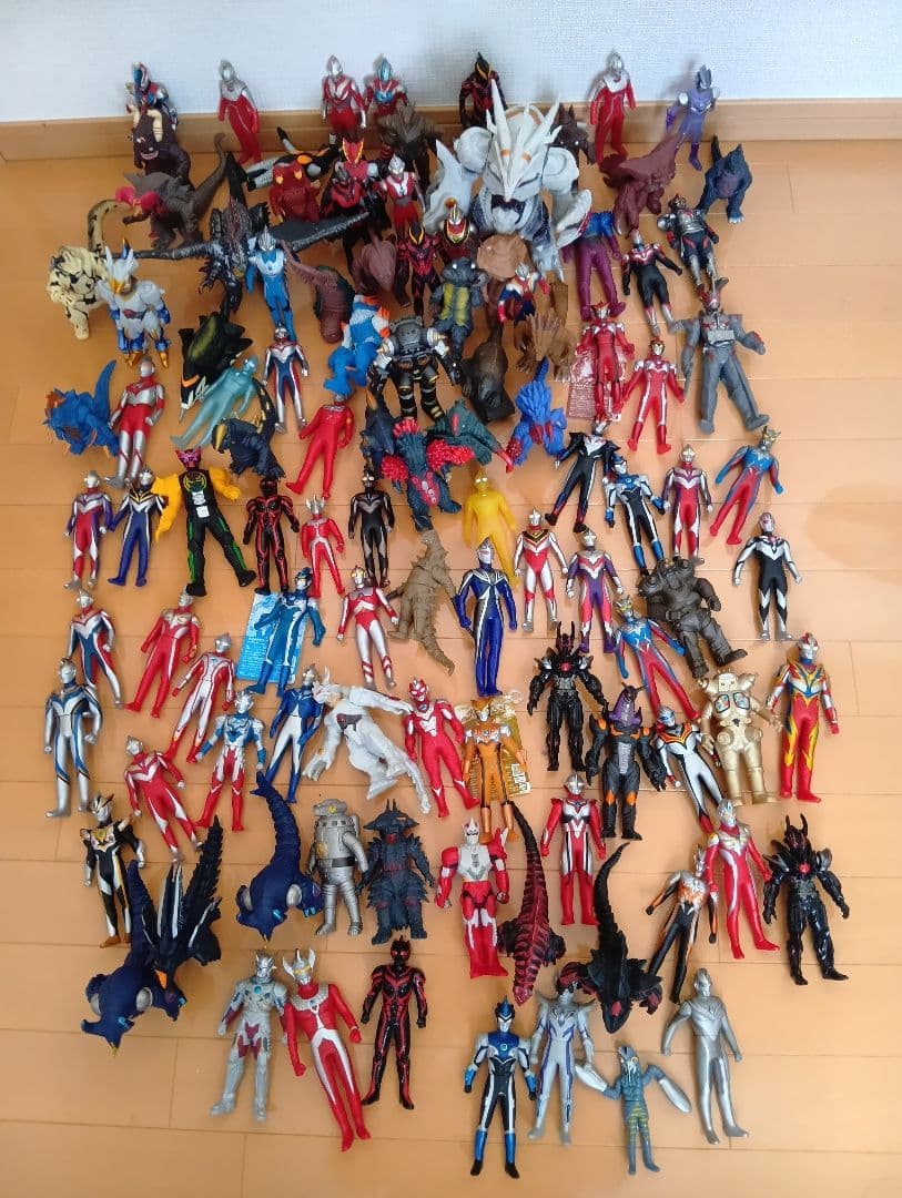 ウルトラヒーロー、ウルトラ怪獣ソフビセット