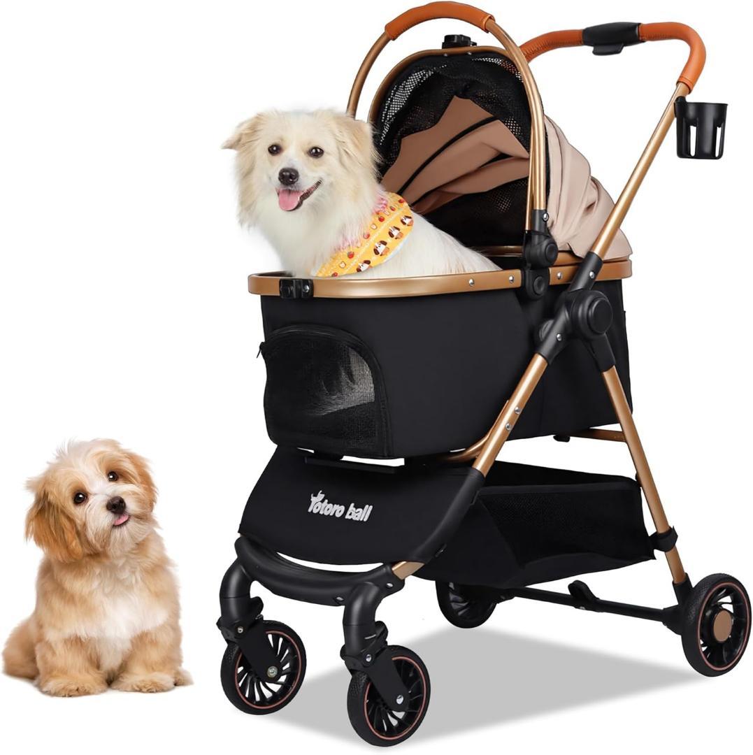 ペットカート 犬 バギー 4輪 分離型 小型犬 中型犬 軽量 折りたたみ