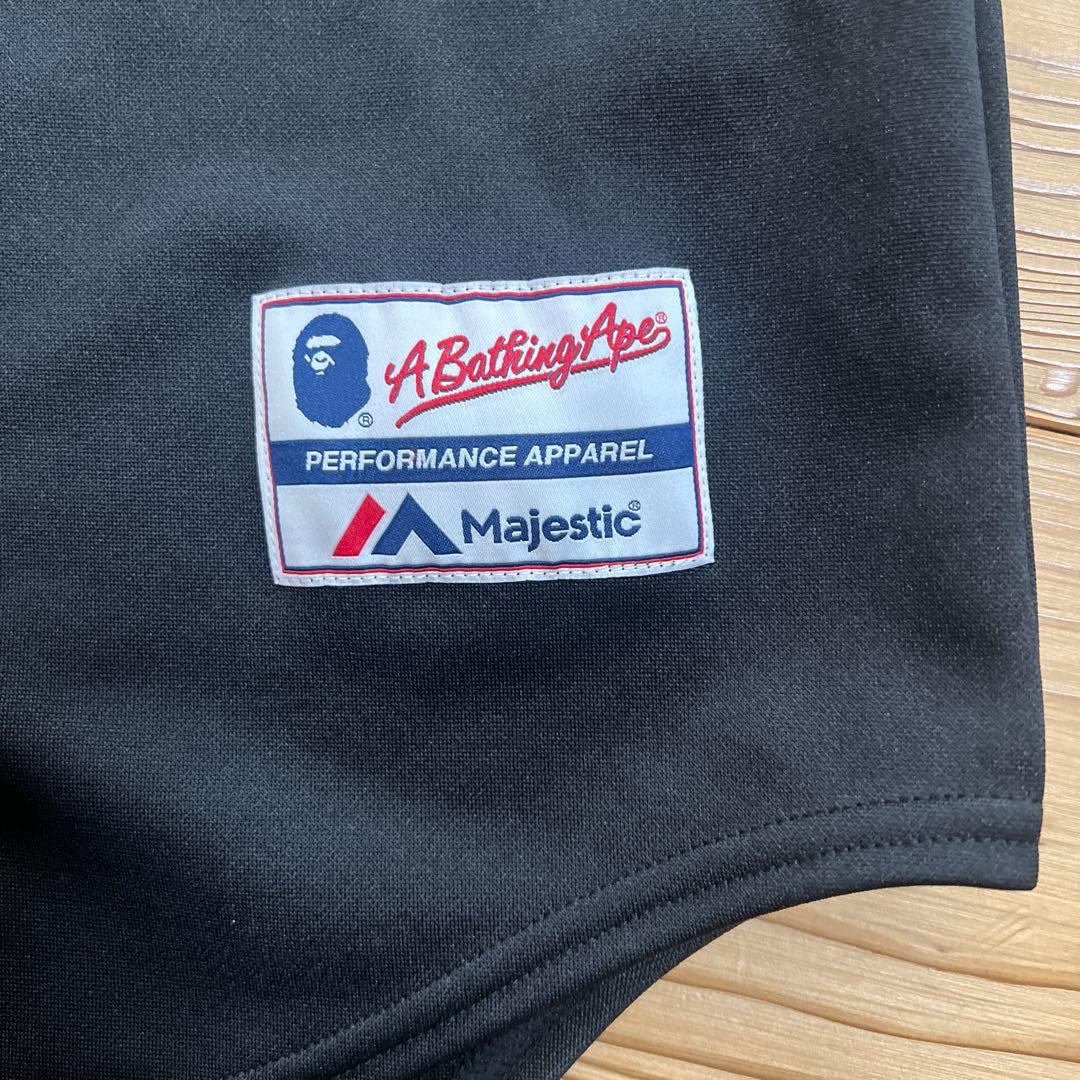 A Bathing Ape ベースボールジャージ 93 Majestic