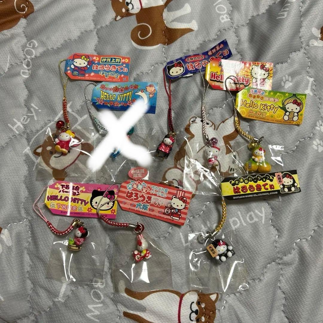 ご当地キティ　根付けキーホルダー36個入【最終価格】