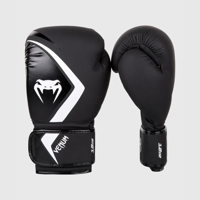 Venum ボクシンググローブ 10オンス ブラック UFC 総合格闘技 ベナム