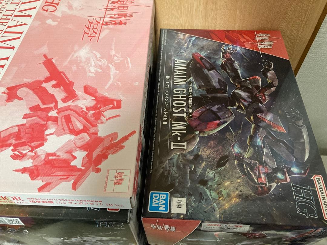 プラモデル　境界戦機HG まとめ売り 未組み立て 組み立て済み　セット