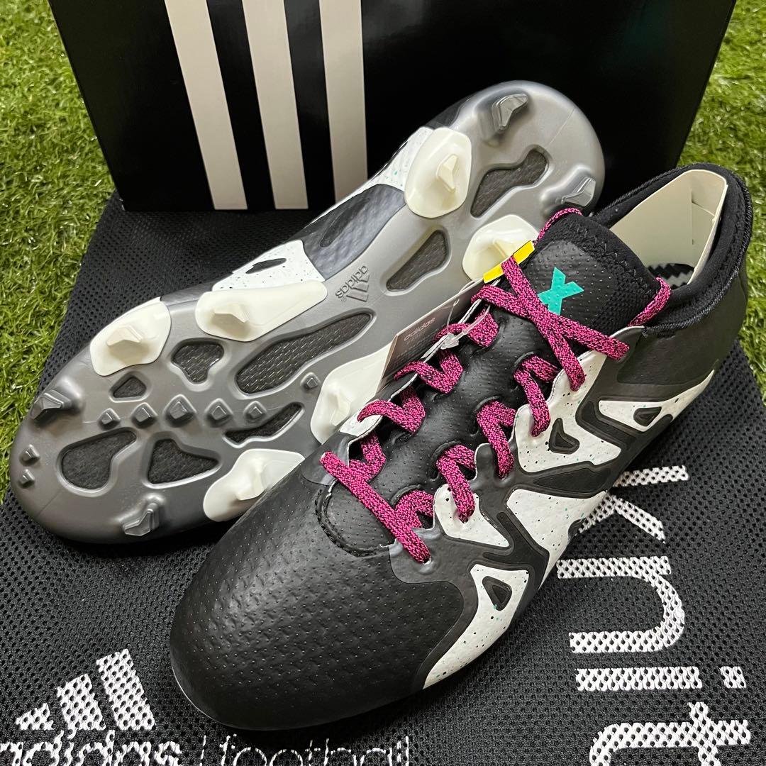 サッカースパイク アディダス X 15+ FGAG プライムニット