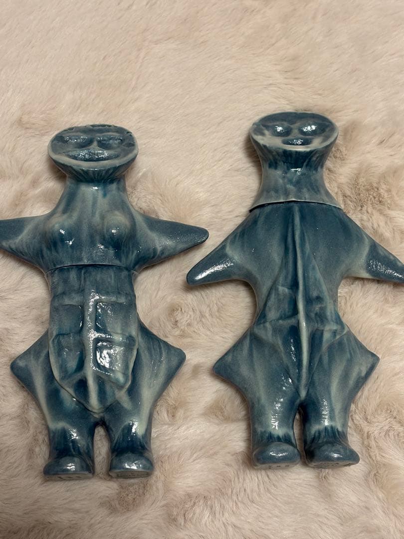 墓場の画廊　SILEN サイレン　宇理炎　ソフビ　煉獄の炎ver 未塗装品　蓄光