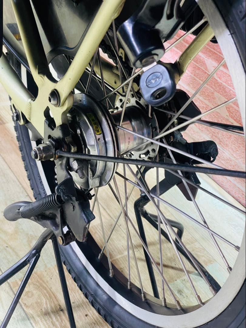 ZK3303 電動自転車 ヤマハ パスキス 子供乗せ 20インチ 送料無料