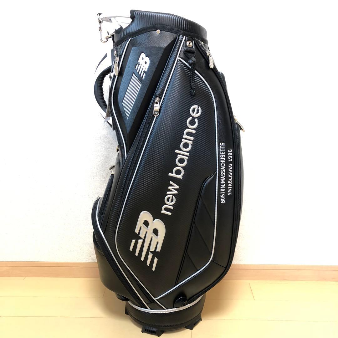 【新品】new balance golf キャディバッグ　ブラック　9型