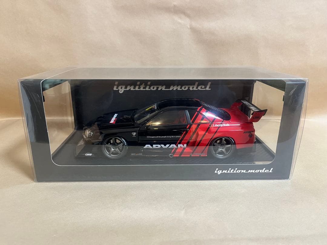 ミニカー 1/18 LB-ER34 Super Silhouette SKYLINE