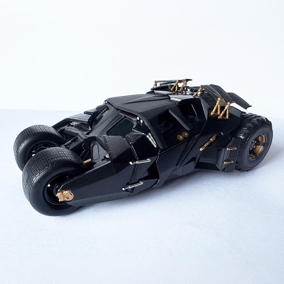 マテル ホットウィール バットモービル 2台セット 1/18　黒、カモフラ