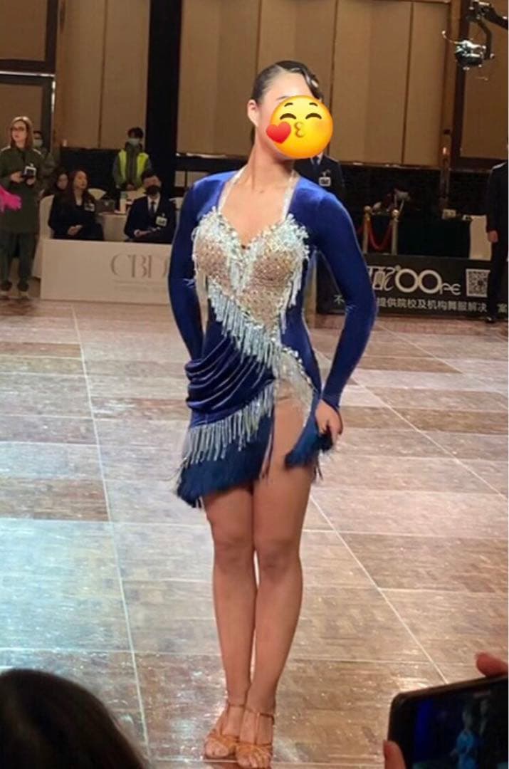 社交ダンス用ドレス 競技ダンス　ラテンダンスドレス