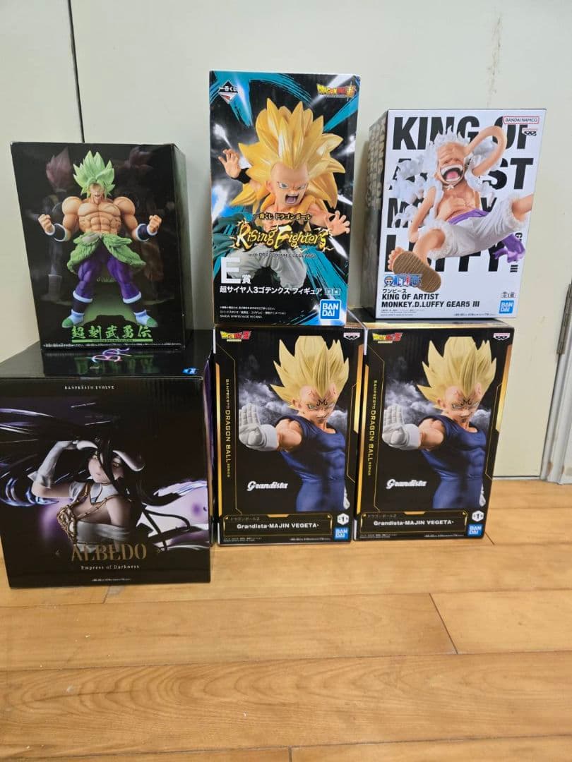 フィギュアセット ドラゴンボール・ワンピース・オーバーロード