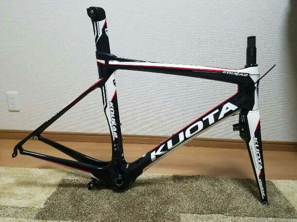エアロロードバイクフルカーボン　　クォータークーガー2015フレームセット