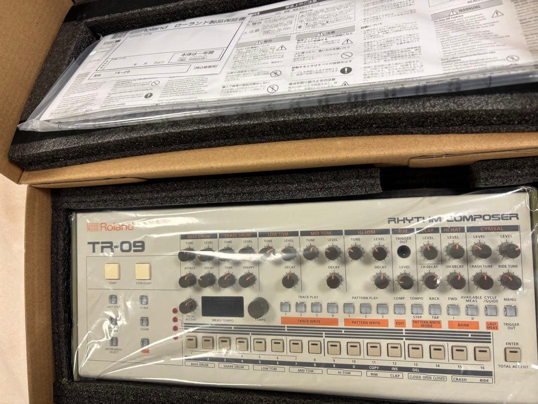 Roland TR-09 リズムコンポーザー　rolandboutique