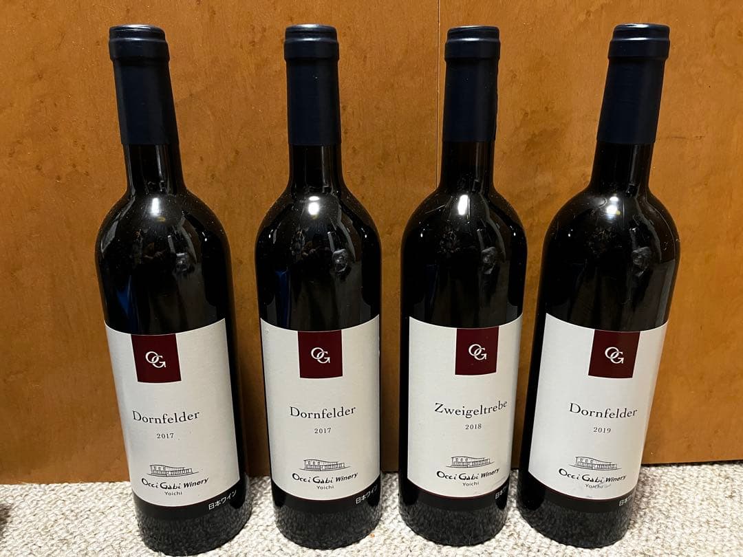 バラ可Occi Gabi Winery ドーンフェルダー他 赤ワイン4本セット