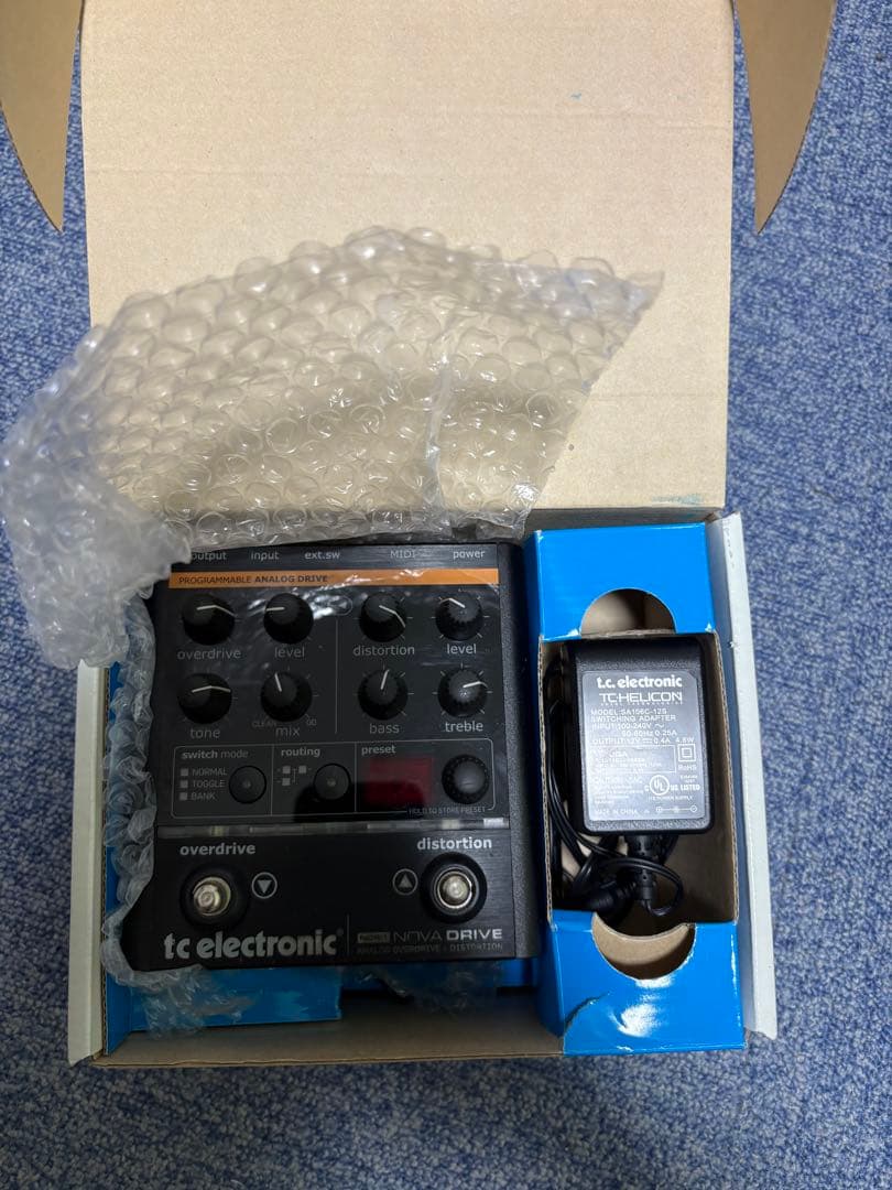 tc electronic NOVA DRIVE ギターエフェクター