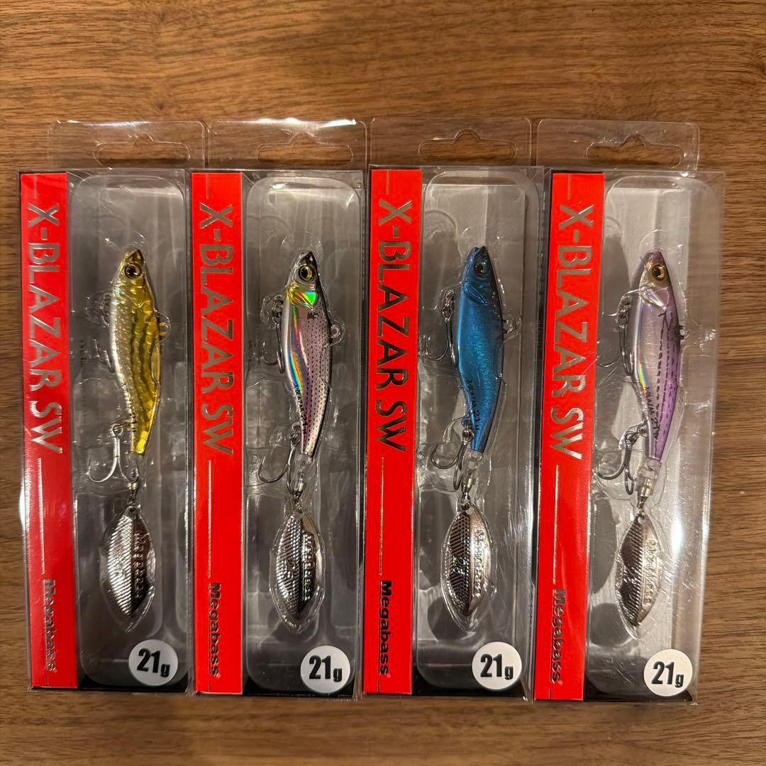 メガバス　X-BLAZAR SW 21g 2026福袋限定カラー４本セット