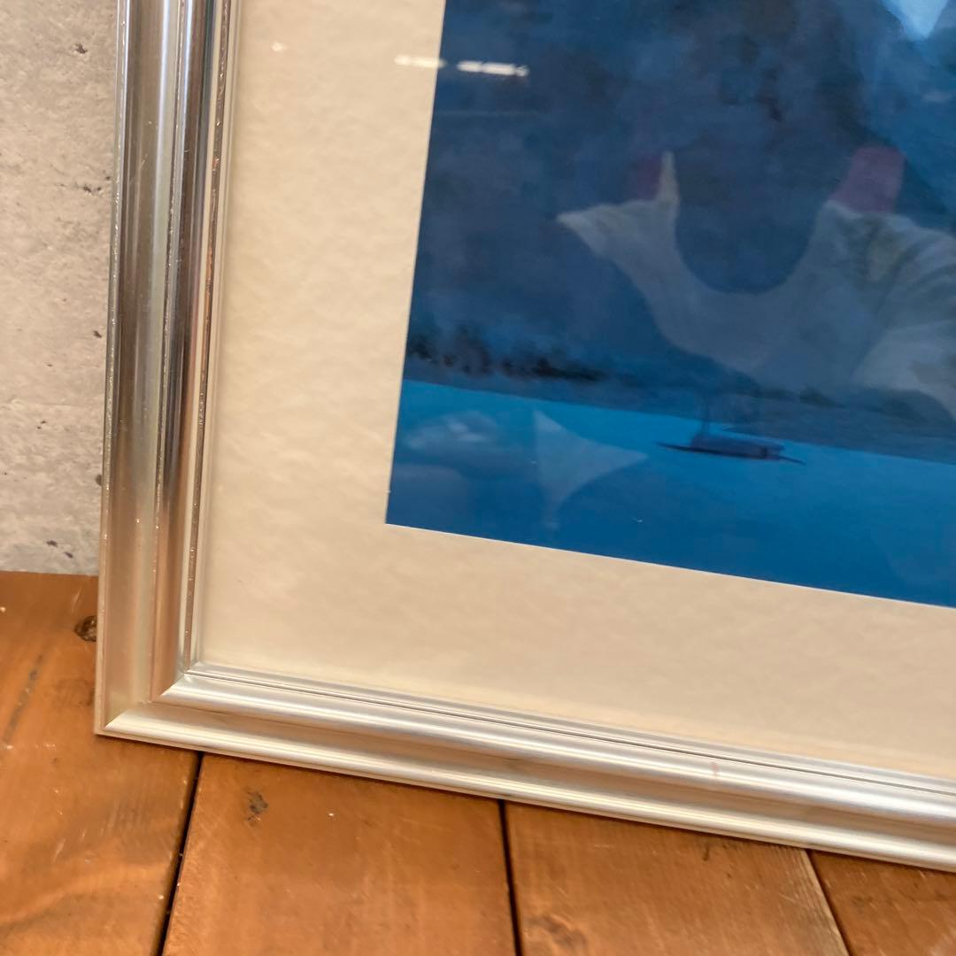 昭和レトロ 東山 魁い 雪月花月 復刻画 リトグラフ画 絵画 インテリア アート