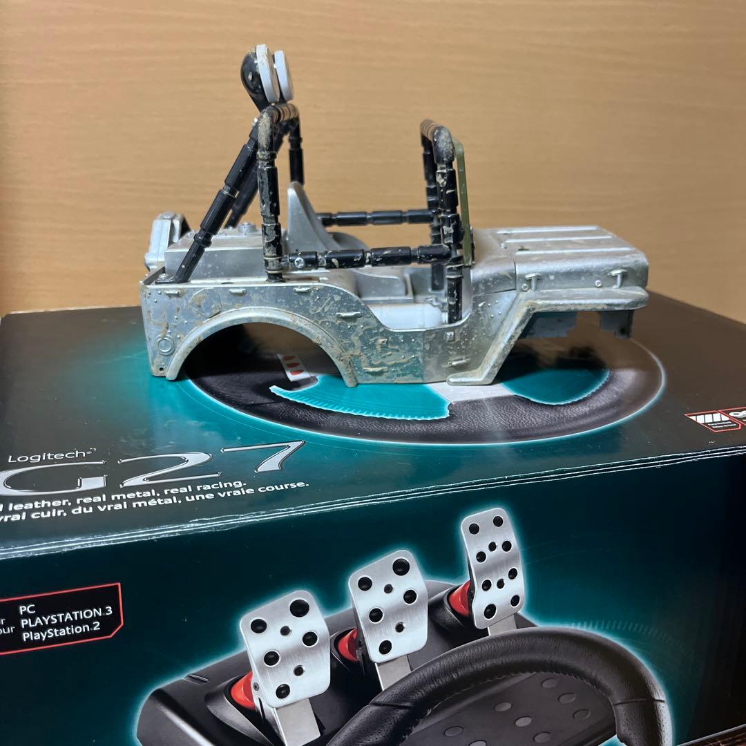 オフロードラジコン、ハンドルコントローラー