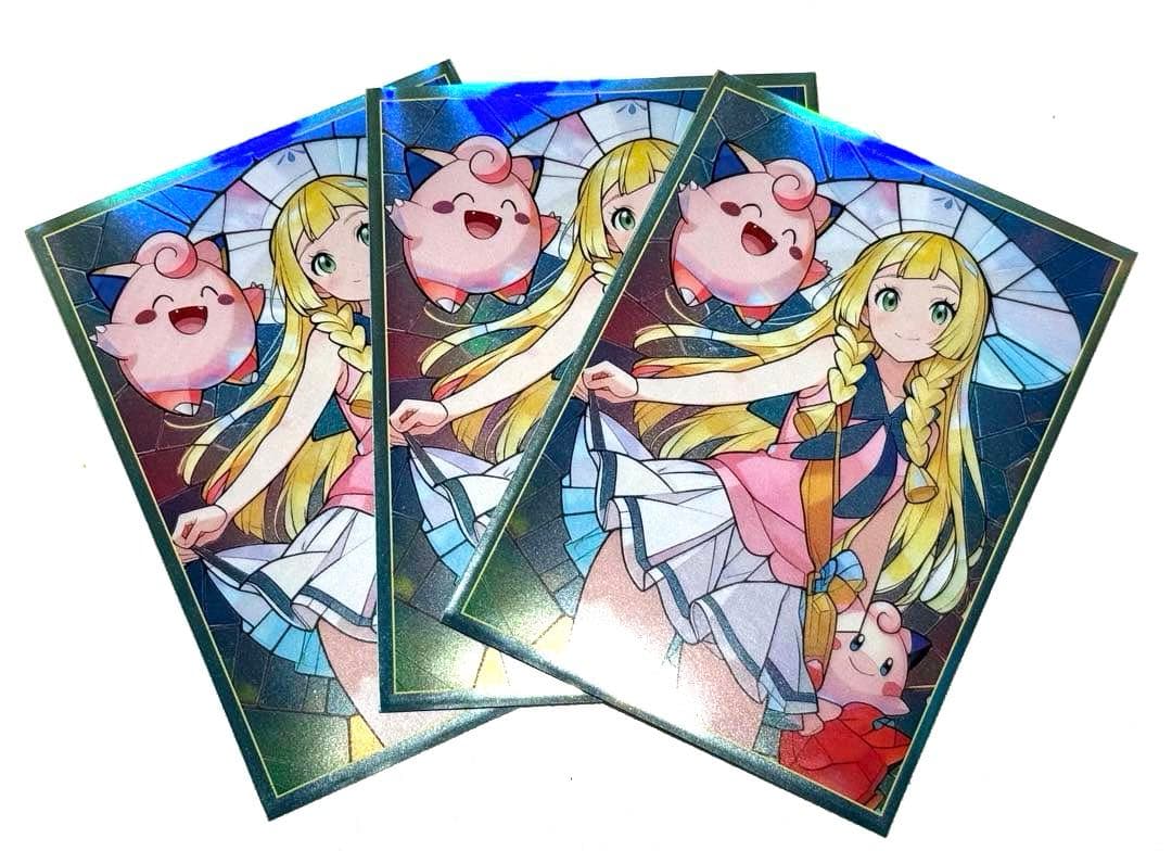 ［海外/ポケモンデッキシールド］リーリエ ピッピ スリーブ 60枚〜