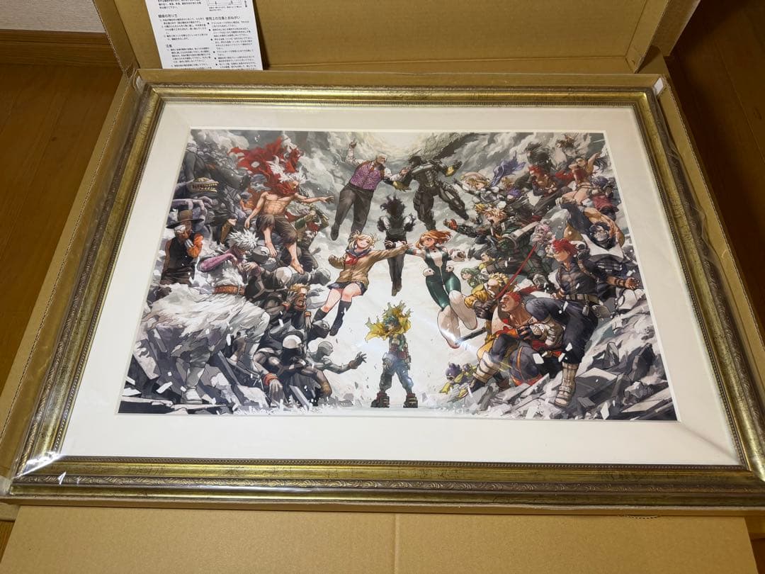 ヒロアカ原画展 キービジュアル 複製原画 受注生産 新品未使用