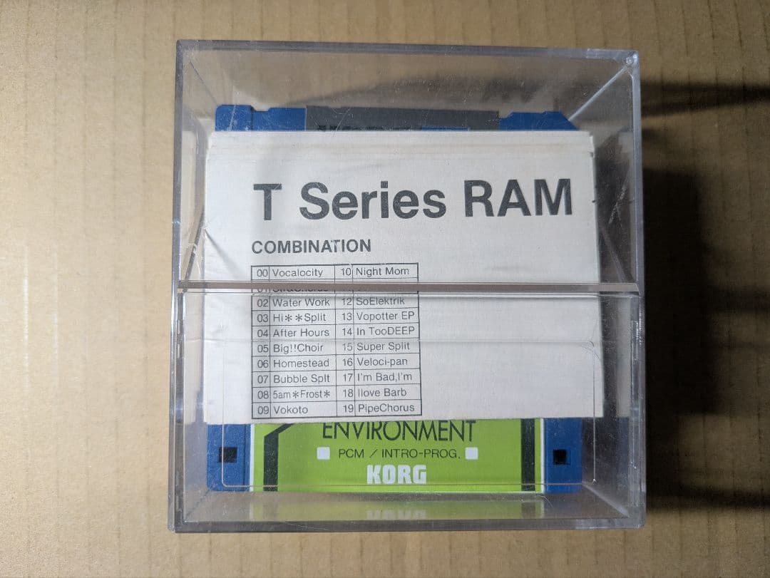 KORG T-SERIES コレクション　フロッピー