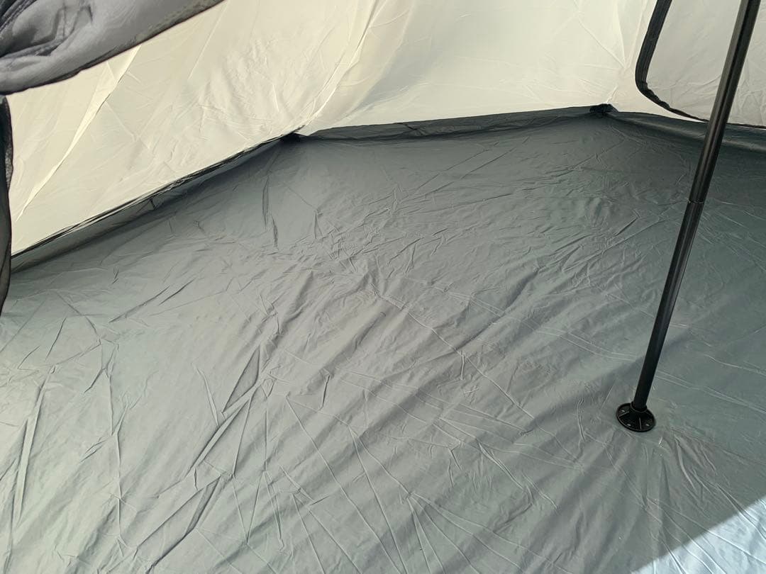 1回のみ使用⭐︎ワンポールテント 7〜8人用キャプテンスタッグ専用グランドシート付