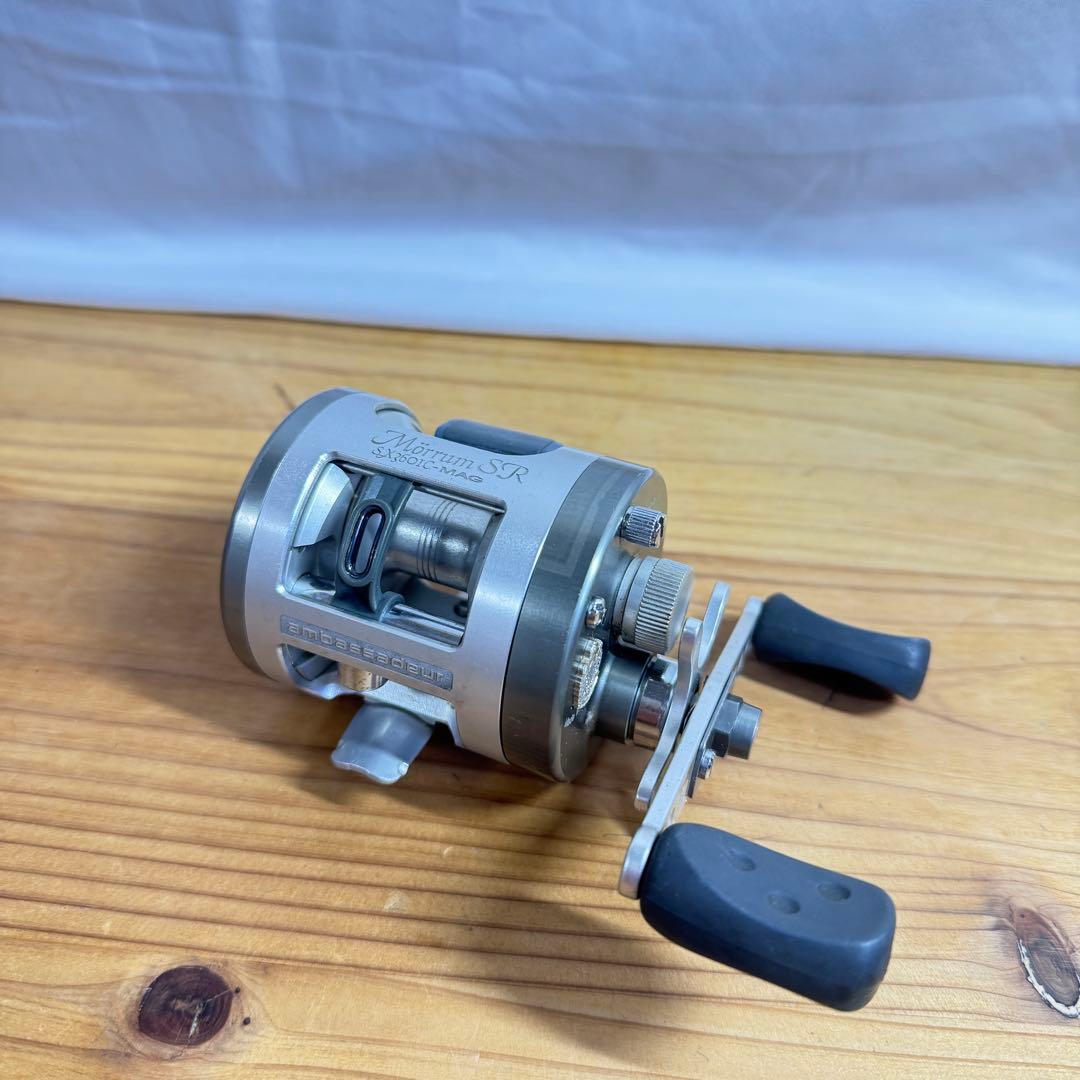 美品 アブ アンバサダー モラム SR SX3601C MAG ベイトリール