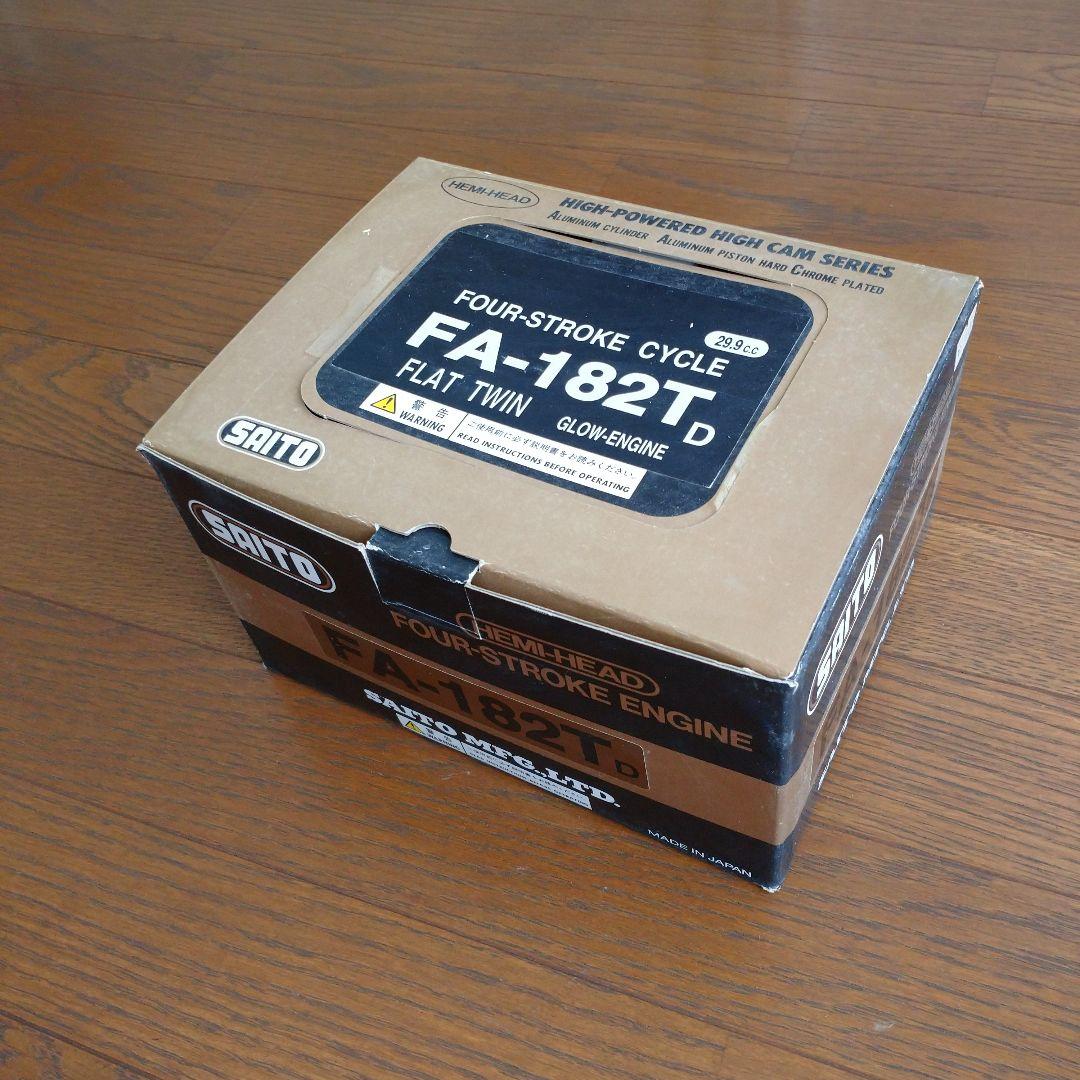 ラジコン飛行機 SAITO FA-182T D 4ストローク ツインエンジン