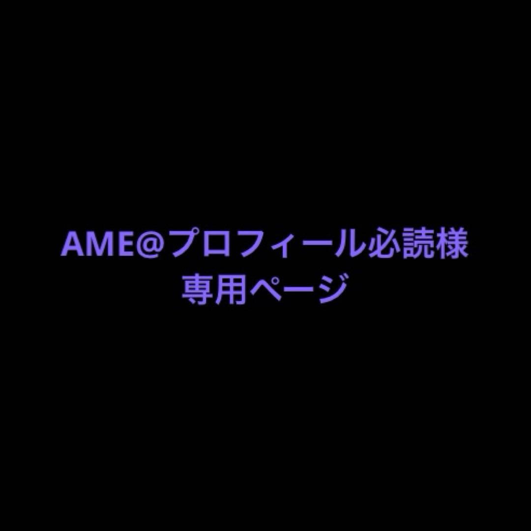 AME@プロフィール必読ページ