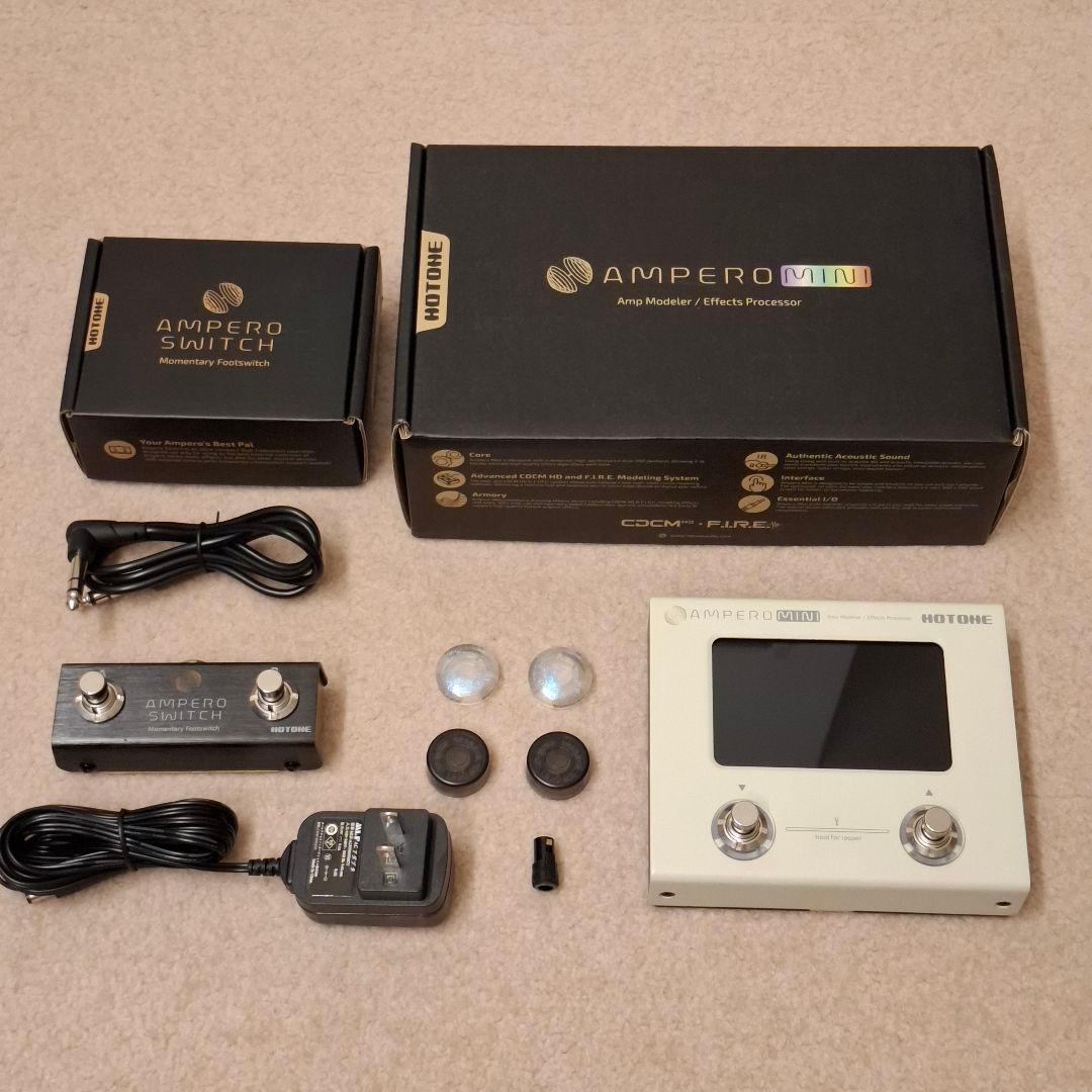 美品★HOTONE AMPERO MINI とフットスイッチセット おまけ付き