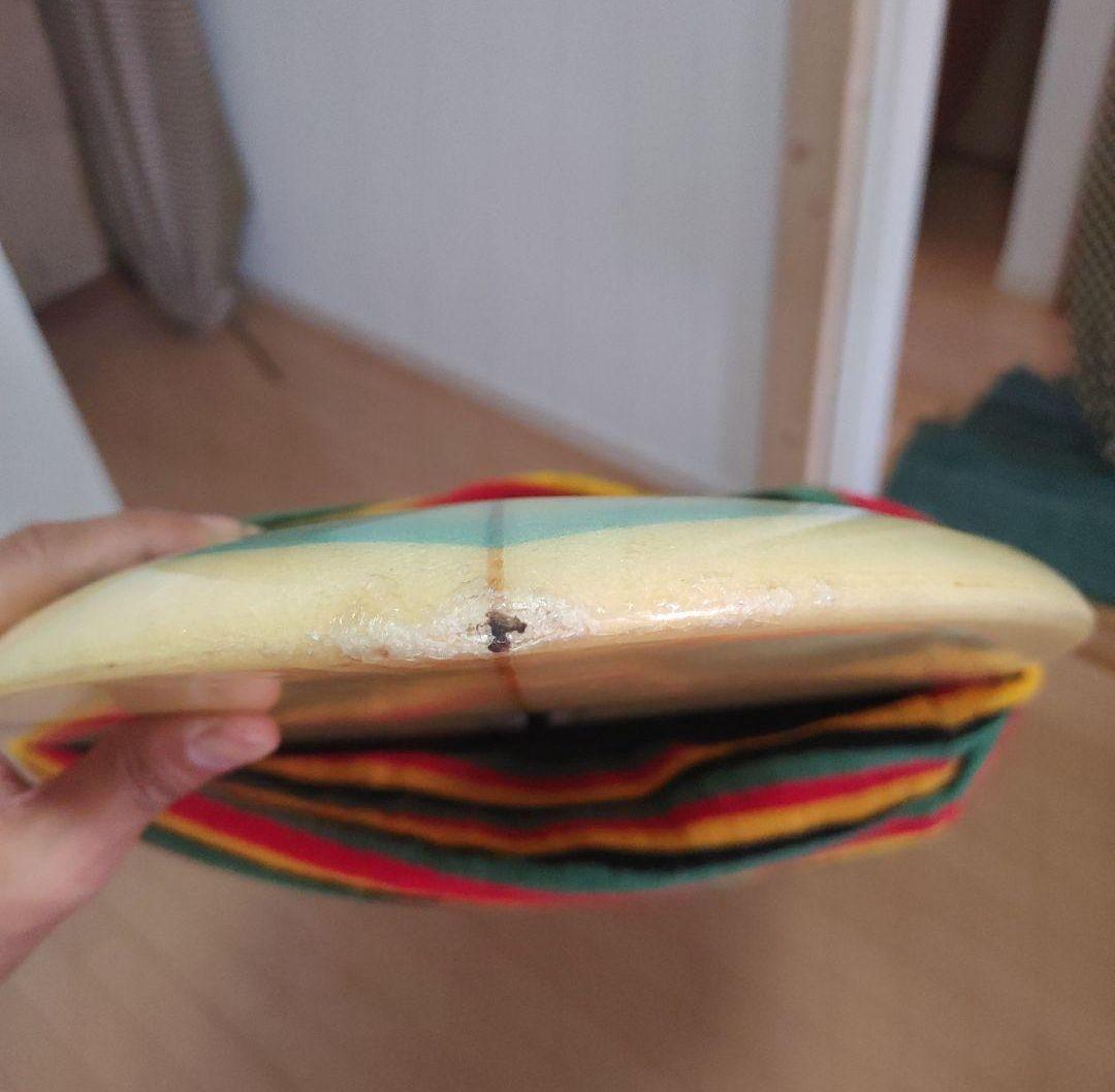 オールド レトロ ヴィンテージ ショートボード シングルフィン ケース付き
