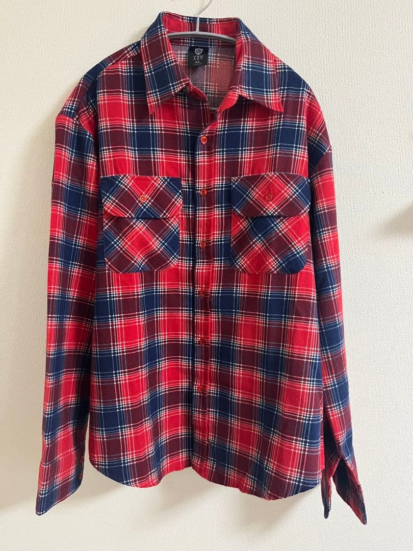 B'z 稲葉浩志　復刻ネルシャツ　XL グッズ