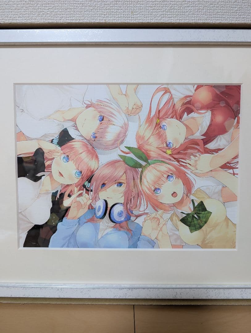 3500円値下げ　3個セット販売付属品付き五等分の花嫁複製原画A B C