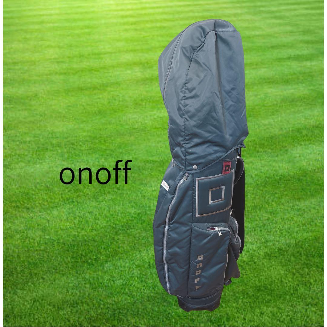 K382 onoff ナイロンツイルシリーズ キャディバック 廃盤品