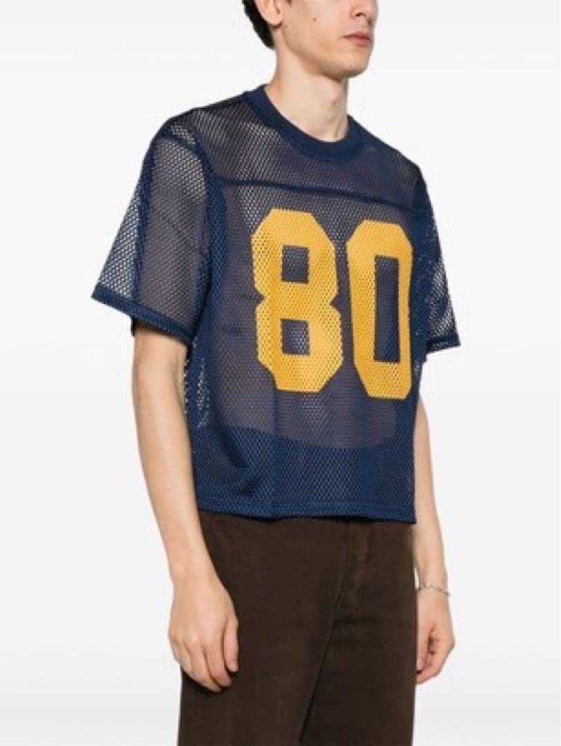 STUSSY TEAM JERSEY 80 ネイビー