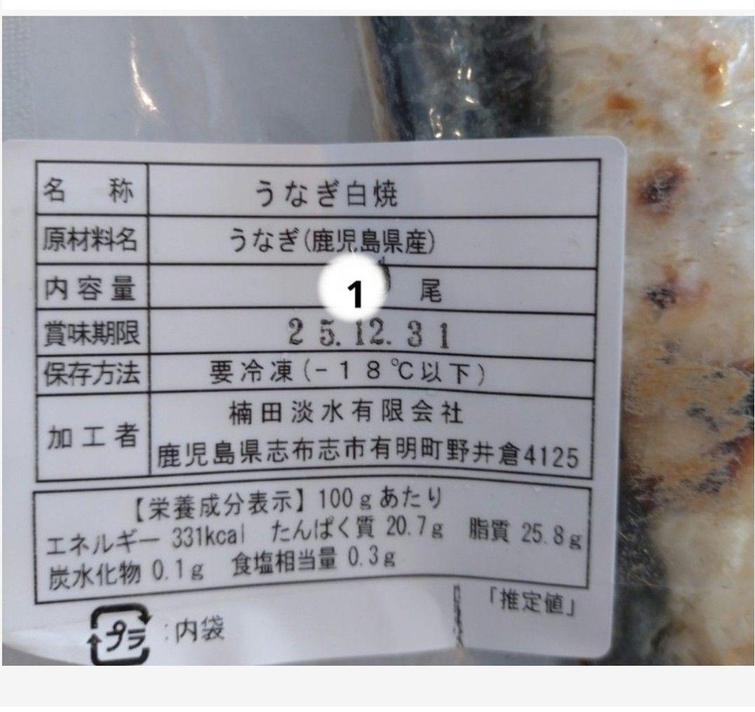 鰻の白焼き 190g～199g うなぎ 白焼き 蒲焼き 鰻の蒲焼 ウナギ