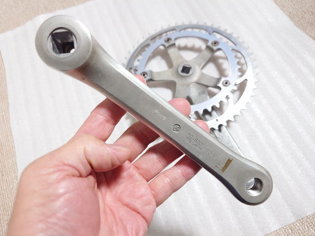 ヴィンテージSHIMANO６００(FC-6207)クランク52/39T170mm