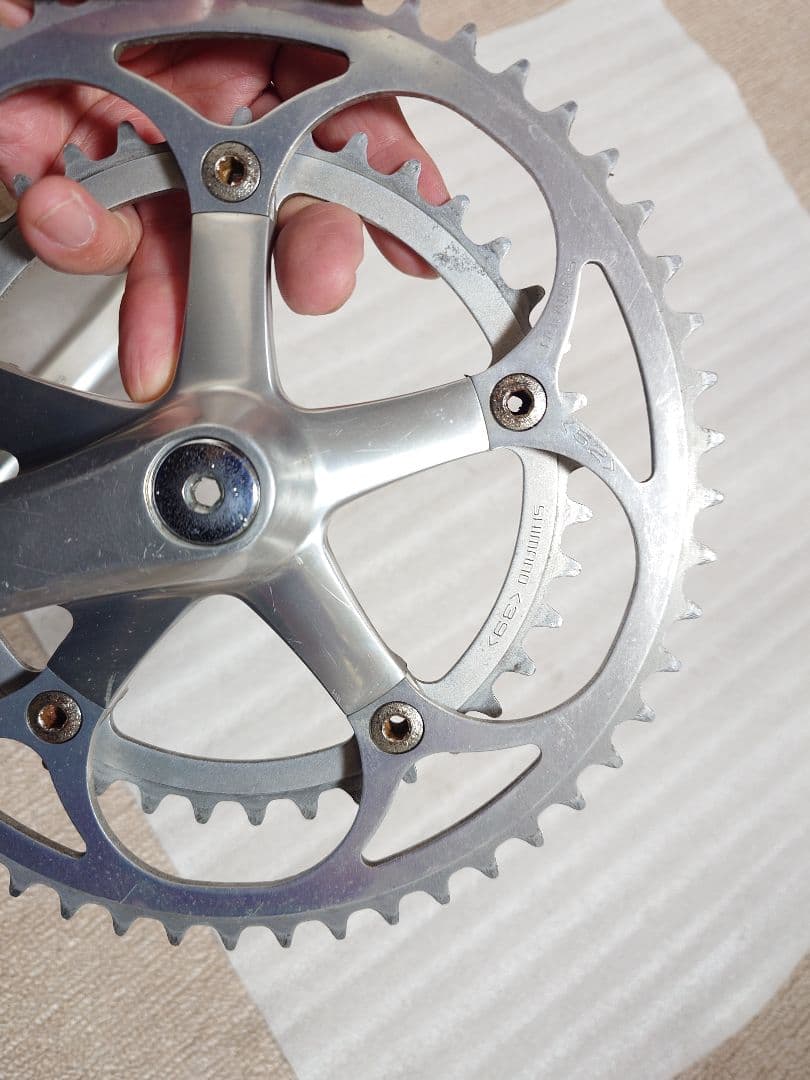 ヴィンテージSHIMANO６００(FC-6207)クランク52/39T170mm