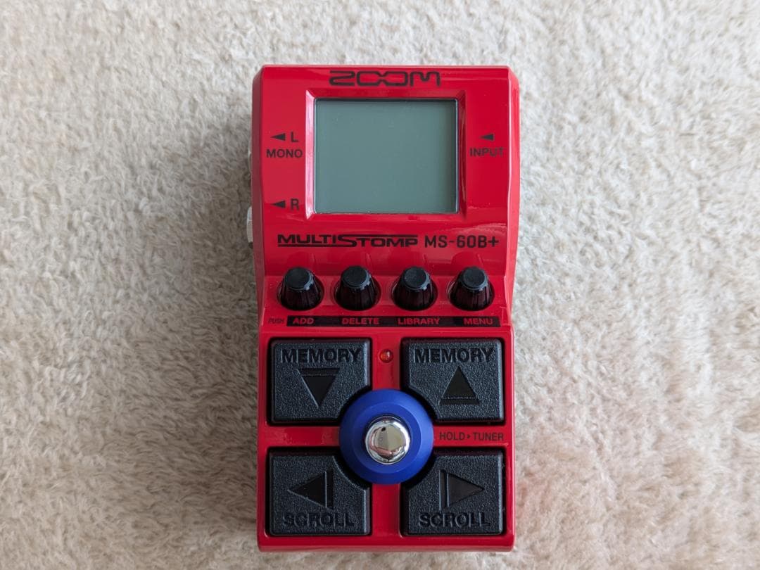 ZOOM MS-60B+ 、ACアダプター、オーディオ変換ケーブル