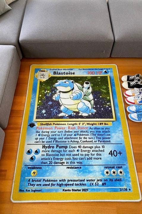 新品未使用　カメックス　ポケモンカード　限定ラグマット　初期