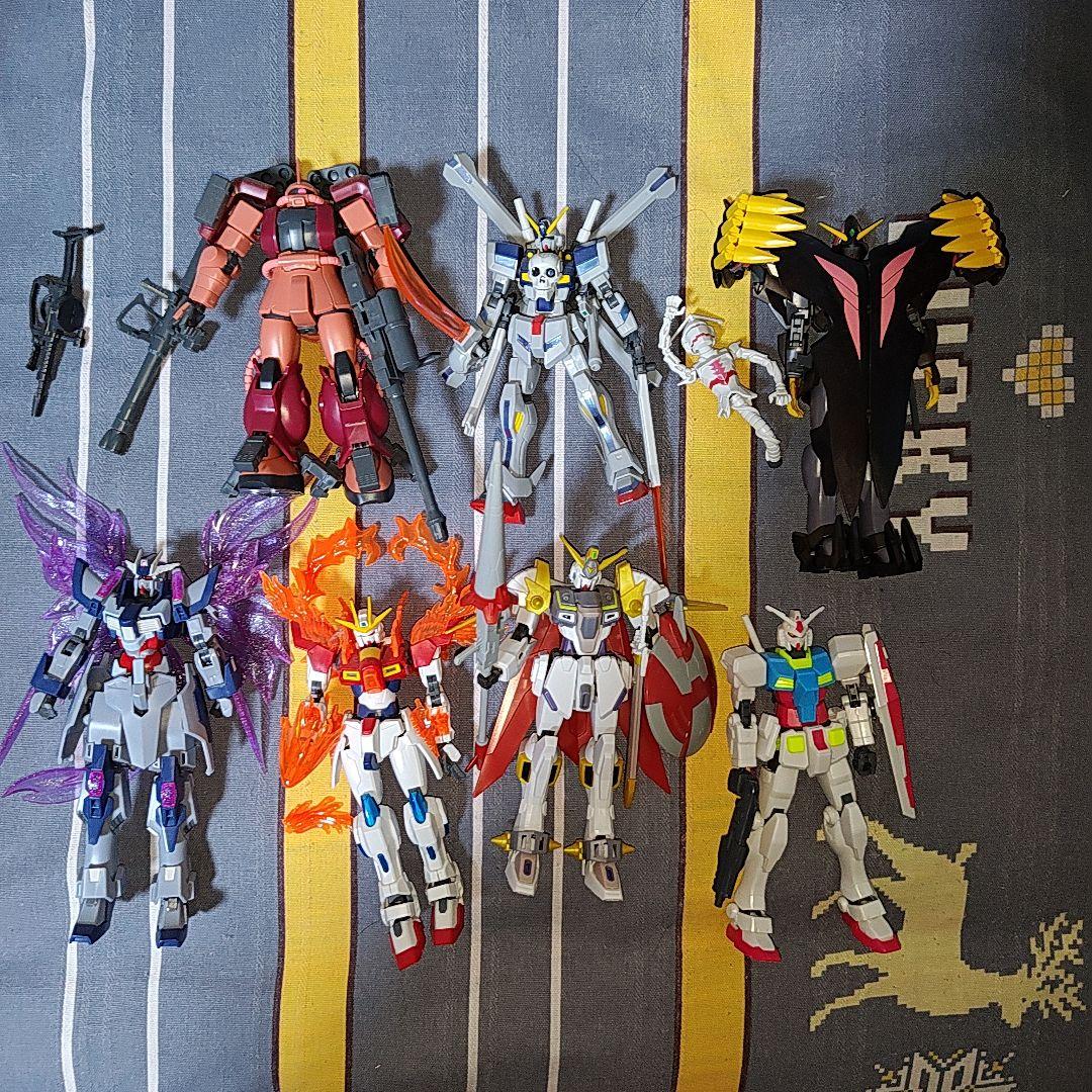 HG ガンダムビルドドライバー　ビルドファイターズ　ザクⅡ　完成品　ジャンク扱い