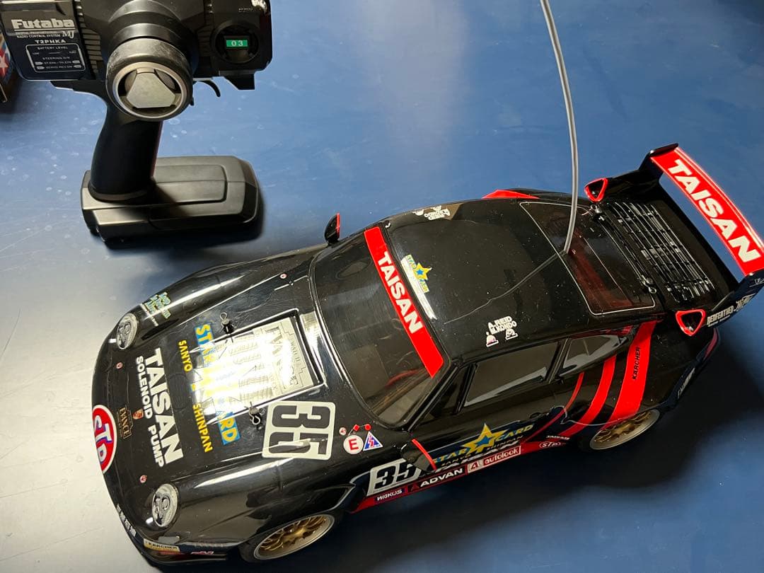 ②タミヤ タイサンスターカード911 GT2 1/10 組み立て済みTAMIYA