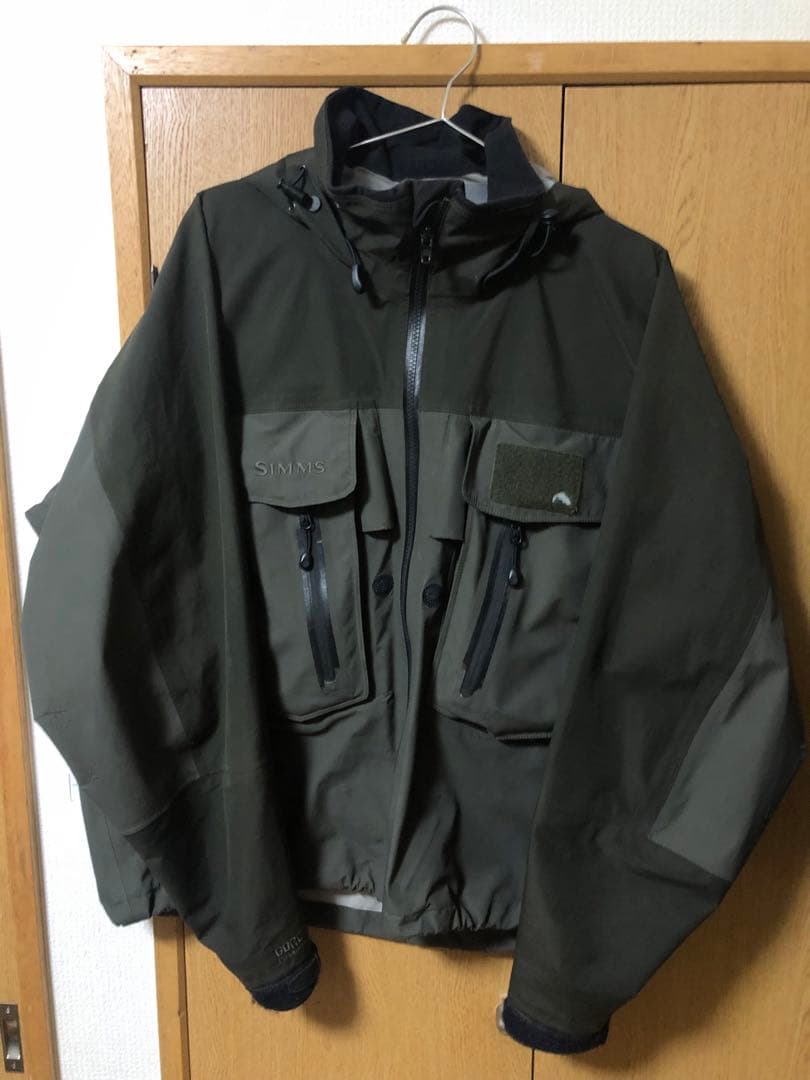 SIMMS フィッシングジャケット G3ガイド GORE-TEX グリーン