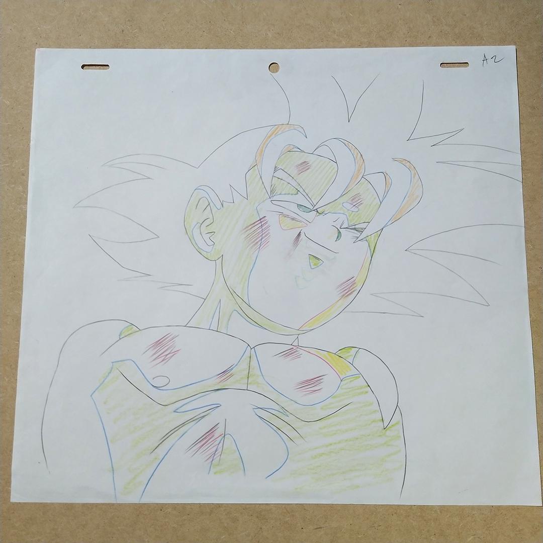 ドラゴンボール 孫悟空？ セル画 動画