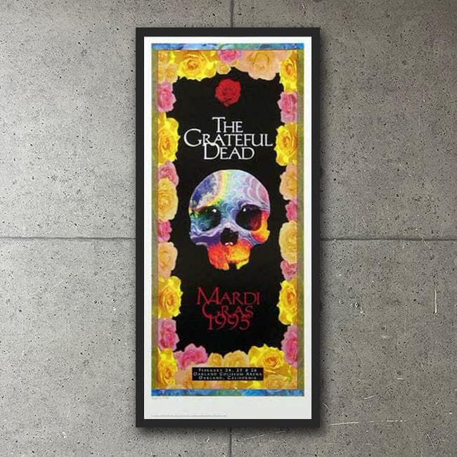 額装品/グレイトフルデッド Mardi Gras 1995/アートポスター