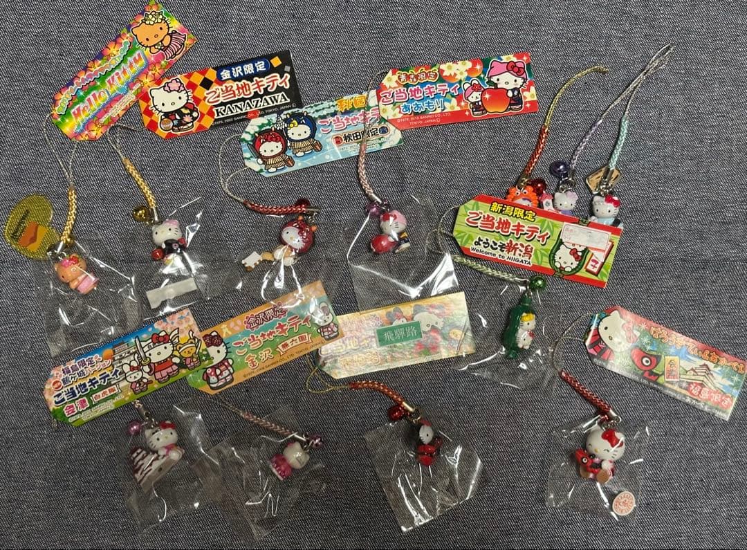 HELLO KITTY ご当地キティ 根付け