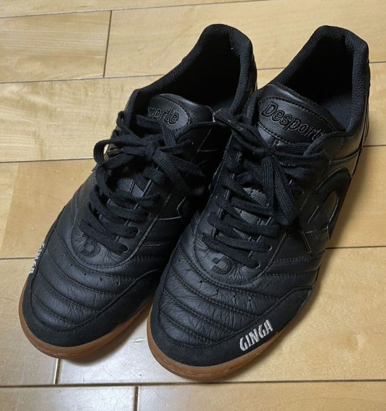 デスポルチ GINGA ブラック フットサルシューズ　サイズ　27センチ　美品