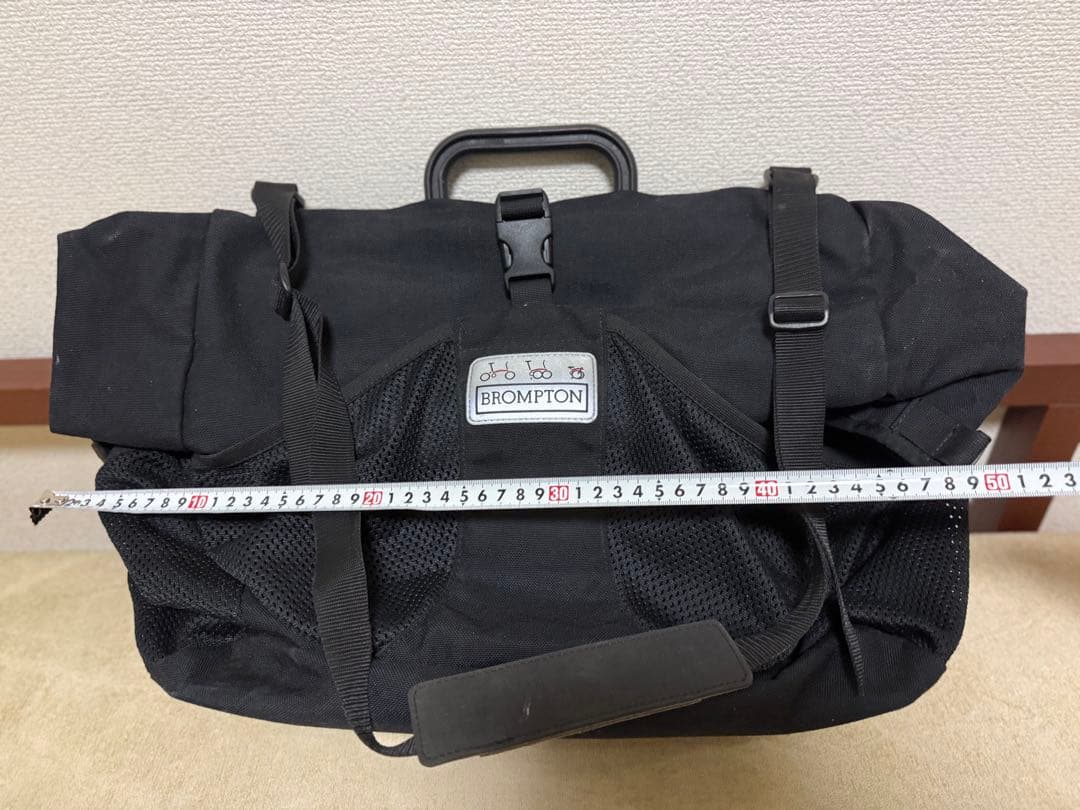 【名作】BROMPTON Cバッグ 25L レインカバー付（廃盤モデル）